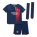 Maillot de foot Paris Saint-Germain Lucas Hernandez #21 Domicile vêtements enfant 2023-24 Manches Courtes (+ pantalon court)